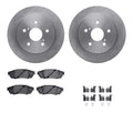 R1 Concepts E- Line Series Brake Rotor with Ceramic Brake Pads Hdw Fits Lexus ES250