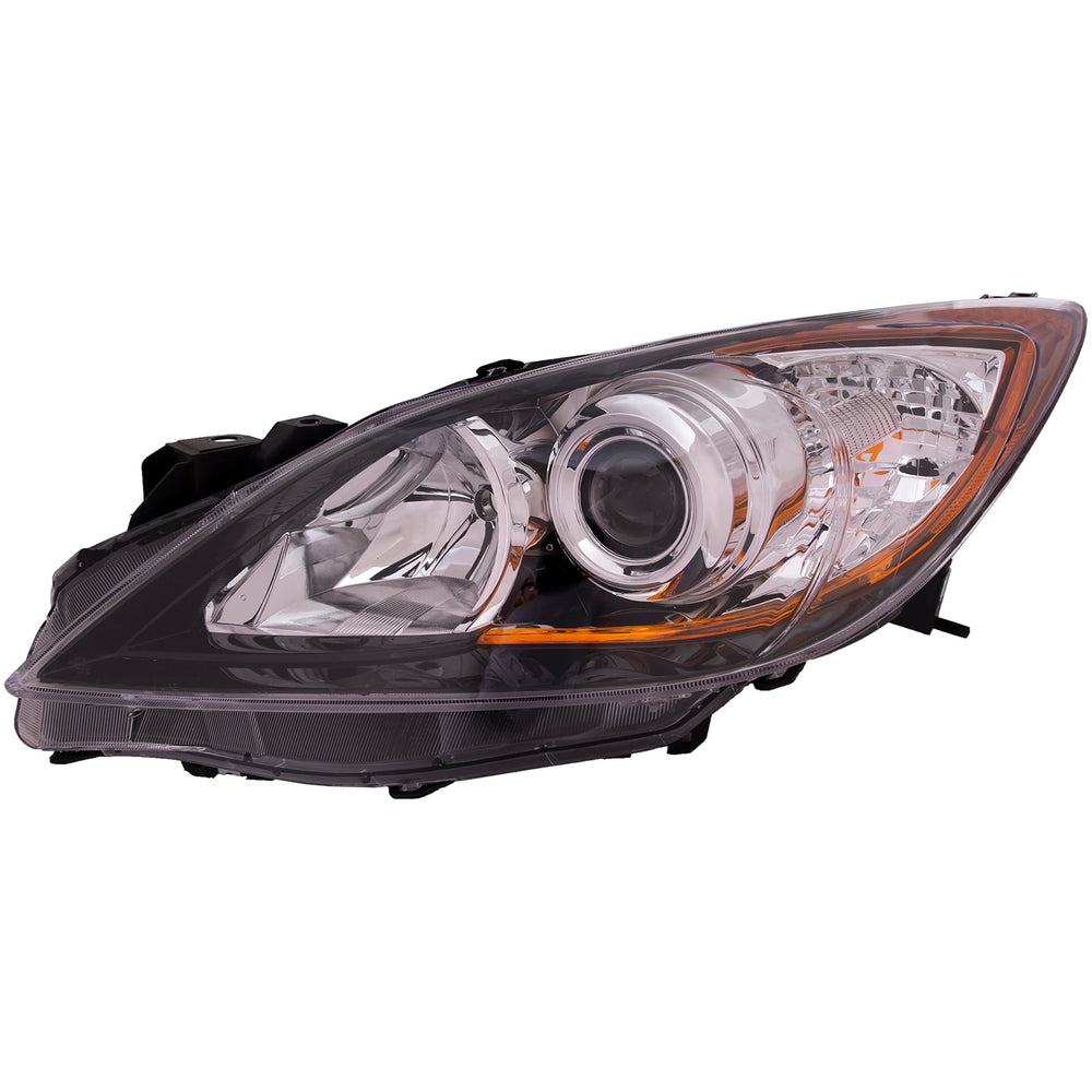 LH HEADLAMP LENS/HOUSING; HALOGEN; 5 SPEED TRANS; 3 1013