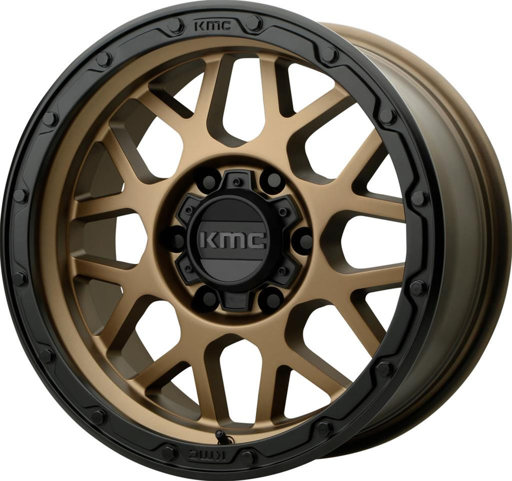 ~(40 lbs. 23X23X12)~ GRENADE OFF-ROAD 20x9 6x135.00 MATTE BRONZE W/ MATTE BLACK LIP (18 mm)