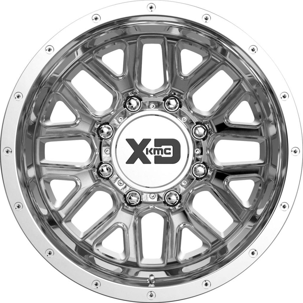 XD843 17X6.5 8X200 CHROME -155MM