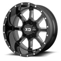 XD838 20X12 6X135/5.5 G-BLK MILL -44MM