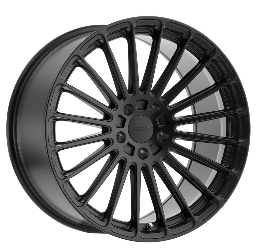 ~(31 lbs. 22X22X12)~ TSW TURBINA 20x10.5 5/120 ET25 CB76.1 MATTE BLACK
