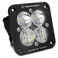 Baja Designs Squadron Sport Spot Pattern White LED Light Pod - Clear