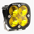 Baja Designs Squadron Sport Spot Pattern Black LED Light Pod - Amber
