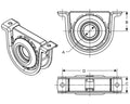CENTER BEARING ASSY.
