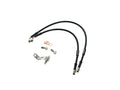Goodridge 2000 Harley-Davidson FXDL Dyna Low Rider (w/o ABS) Clear Rear Brake Line w/Black Fittings