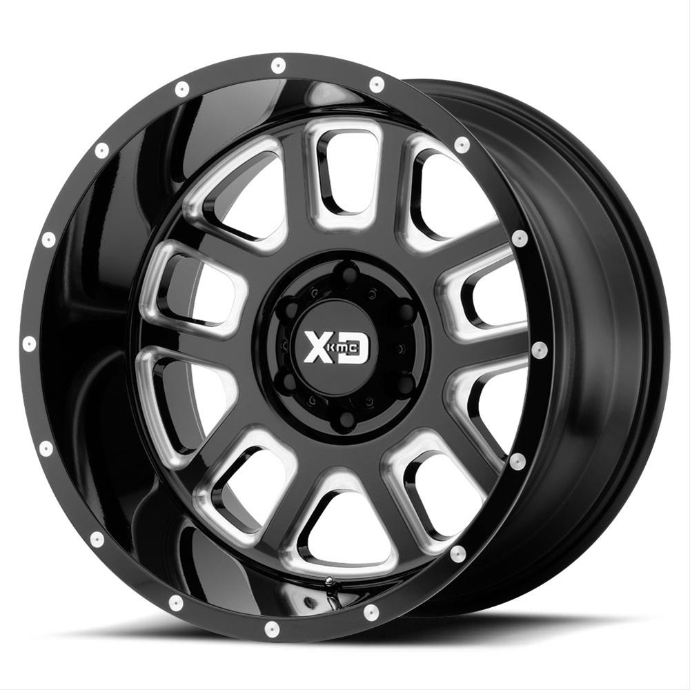 XD828 20X9 6X5.5 G-BLK MILL 18MM