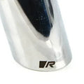 Remus Stainless Steel 102mm Angled/Angled Rolled Edge Chrome Tail Pipe - Left Side (Single)