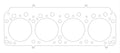 Cometic Chrysler 392 FirePower .075in MLS Cylinder Head Gasket - 4.100in Bore