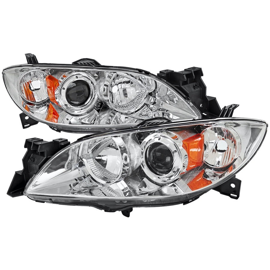 SPEC D TUNING chrome headlights