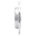 R1 06-12 Mercedes-Benz R500 Rear Left Drilled & Slotted Silver Brake Rotor