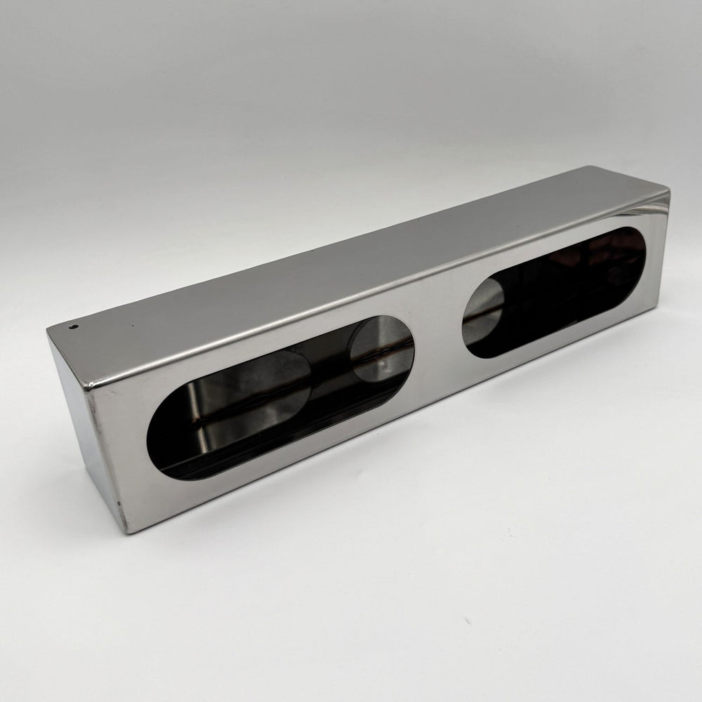LIGHT BOX,DUAL OVAL,STAINLESS STEEL