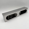LIGHT BOX,DUAL OVAL,STAINLESS STEEL