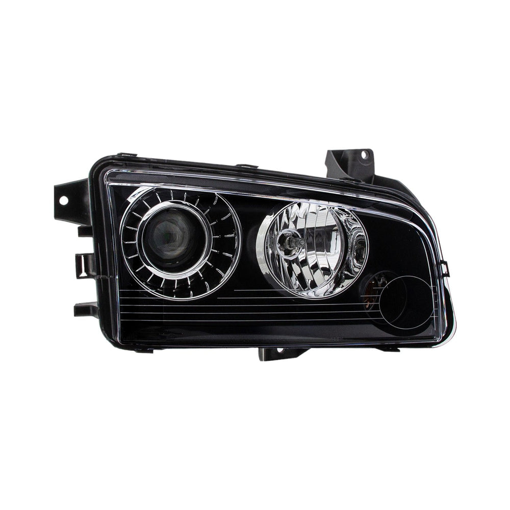 RH HEADLAMP ASSY COMPOSITE; HID; W/O KITS; CHARGER 0810