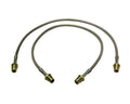 Toyota Stainless Steel Brake Line 80-95 Pickup 84-95 4Runner Front Lift Height 3-7 Inch Pair Skyjacker
