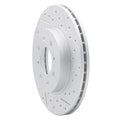 R1 92-98 Acura Vigor Front Right Drilled & Slotted Geoperformance Rotor