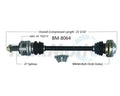 NEW CV AXLE