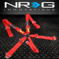 NRG SFI 16.1 5PT 3in. Seat Belt Harness / Cam Lock - Red