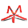 NRG SFI 16.1 5PT 3in. Seat Belt Harness / Cam Lock - Red