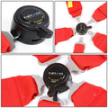 NRG SFI 16.1 5PT 3in. Seat Belt Harness / Cam Lock - Red