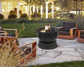 ATHENA 14IN DEEP BOWL FIRE PIT WITH COOKING GRID