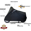 Dowco Scooter WeatherAll Plus Cover Black - Medium