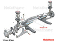Nolathane REV018.0008 Rear Swaybar Link; fits Honda Civic 06-15