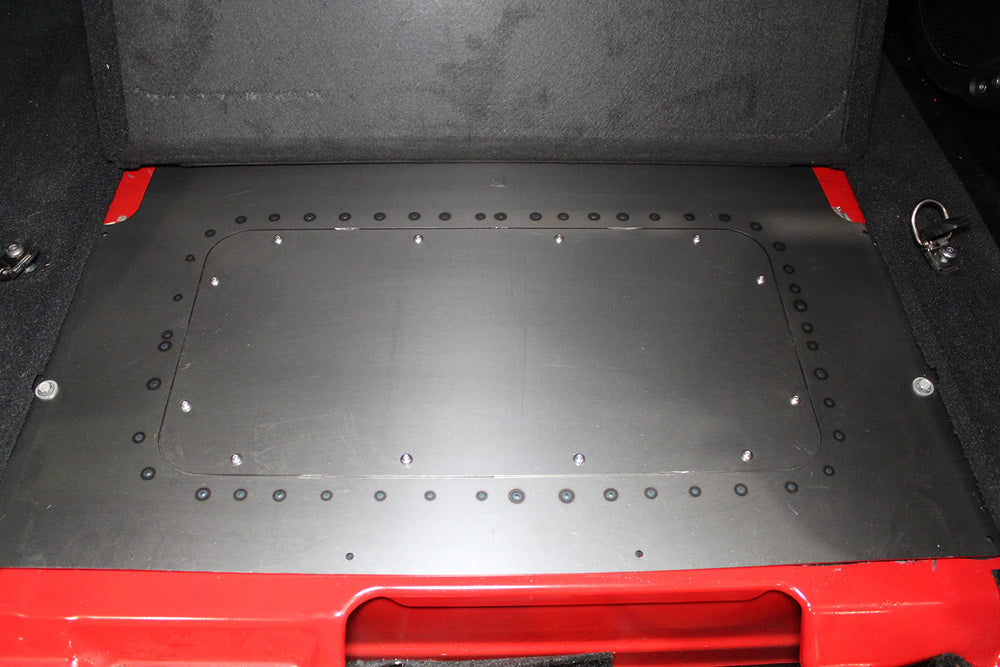 ~(15 lbs. 36X18X4)~ Rear Mount Fuel Cell Access Hatch for Jeep JL For Jeep JL Motobilt