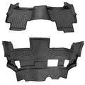 WeatherTech 15-20 Chevrolet/GMC Yukon/Tahoe Rear FloorLiner HP (Black)