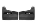 WeatherTech 20-24 Chevrolet Silverado 2500HD/3500HD Rear No Drill Mudflaps - Black