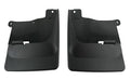 WeatherTech 20-24 Chevrolet Silverado 2500HD/3500HD Rear No Drill Mudflaps - Black