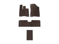 WeatherTech Cocoa Front Rear and Rear All-Weather Floor Mats Fits -21-26 Sienna W580CO-W581CO-W583CO