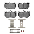 DFC 05-10 Porsche Cayenne Front 5000 Advanced Low Metallic Brake Pads and Hardware Kit
