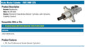 BRAKE MASTER CYLINDER