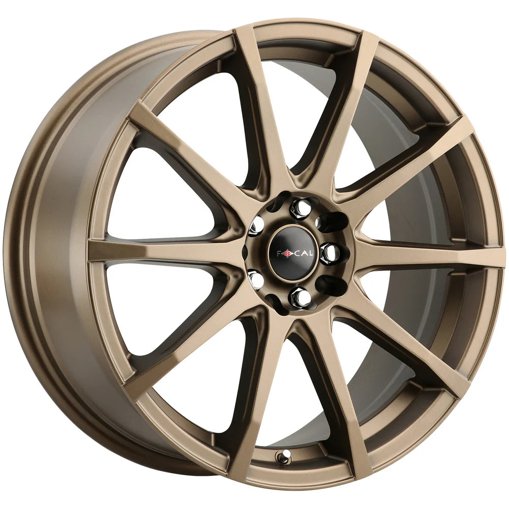 17X8 5-114.3/5-100 +42MM SATIN BRON