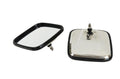 Kentrol 55-86 Jeep CJ Mirror Kit Pair - Polished Silver