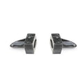 Fabtech 4in Front Leaf Spring Block Kit - 3in Wide w/Bump Stop