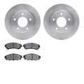 R1 Concepts E- Line Series Brake Rotor with Ceramic Brake Pads Fits Buick Reatta