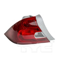 LH TAILLAMP ASSY 2DR COUPE HONDA CIVIC 20012003