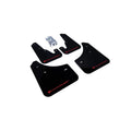 Rally Armor 04-09 Mazda3/Speed3 Black UR Mud Flap w/ Silver Logo