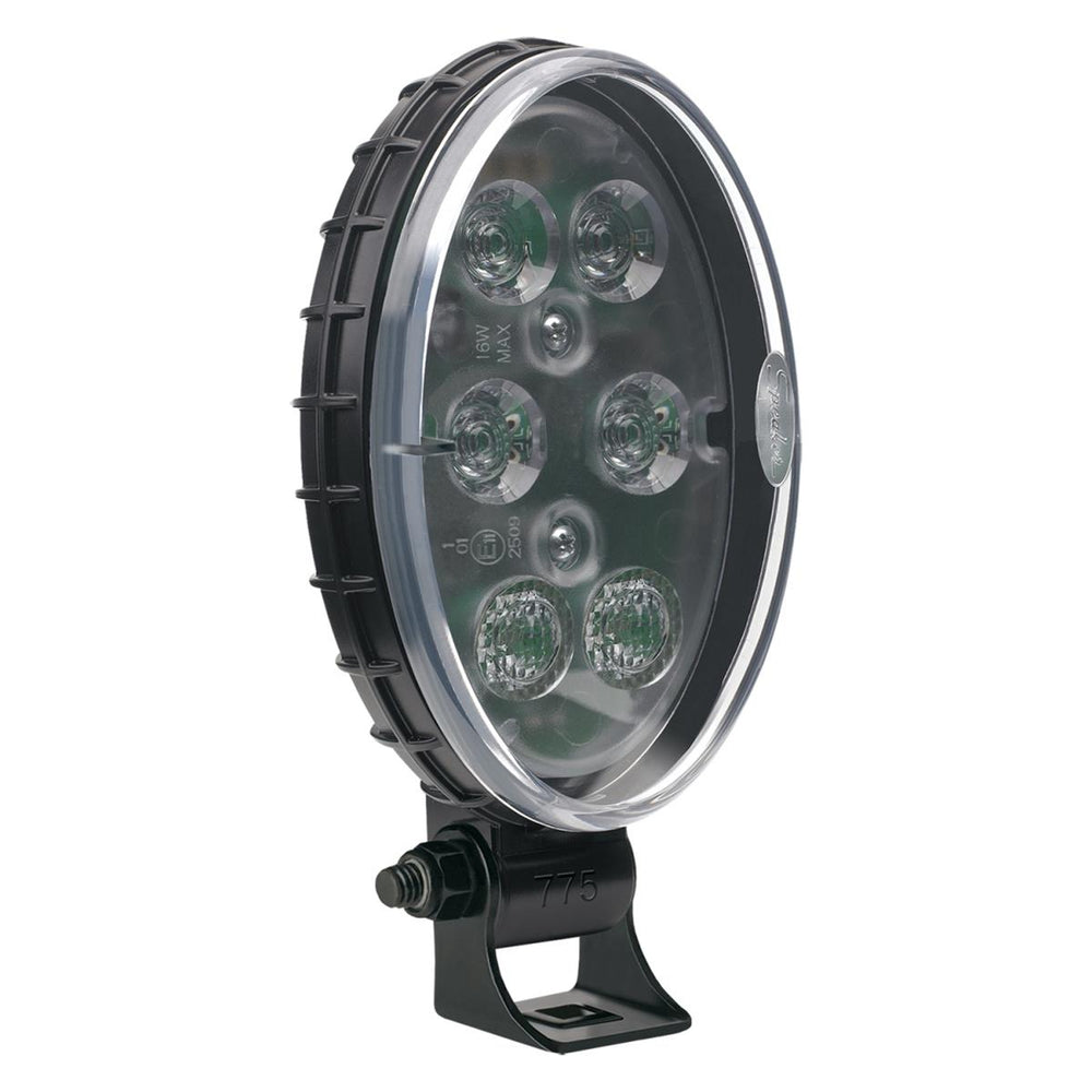 775 MODEL 1248V AMBER CLEAR LED WORK LIGHT W/FLOOD BEAM & TURN SIGNAL