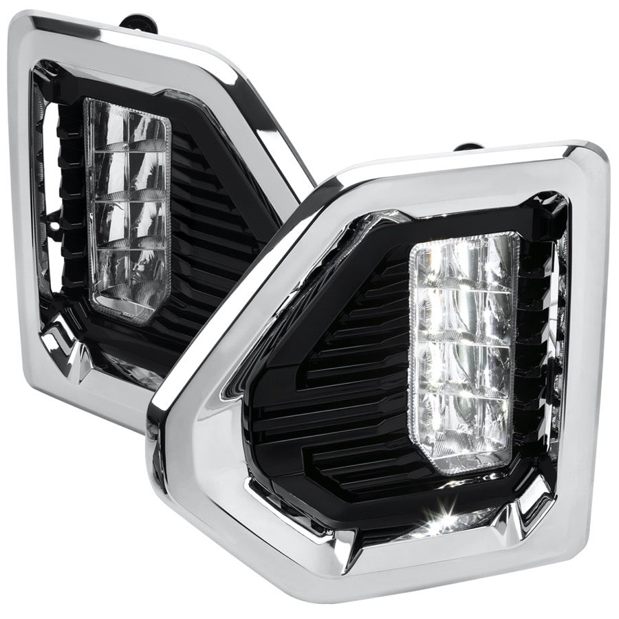 SPEC D chrome fog light kit