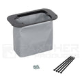 DELUXE NONDUCTED PLENUM KIT NO CONTROL BOX DOWN LOUVERS WHITE