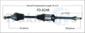 NEW CV AXLE