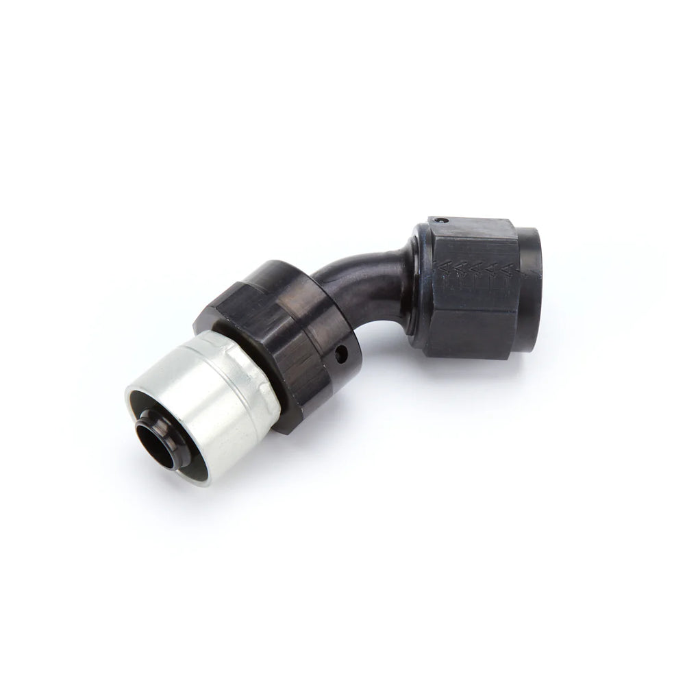 8an StreetLite Crimp Fitting 45-Degree