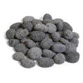 1IN 2IN LAVA PEBBLES 50 LB BAG BLACK