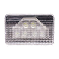 518F MODEL 1224V LED FLOOD BEAM PATTERN & LOW PROFILE MOUNT
