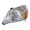 LH HEADLAMP LENS/HOUSING HONDA PILOT 20032005