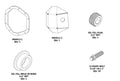 Motobilt differential cover