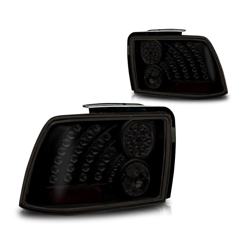 Winjet black tail light